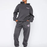 Soft Relaxed Fit Hoodie and Jogger Set for Everyday Comfort