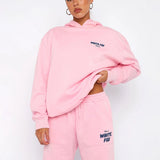 Soft Relaxed Fit Hoodie and Jogger Set for Everyday Comfort