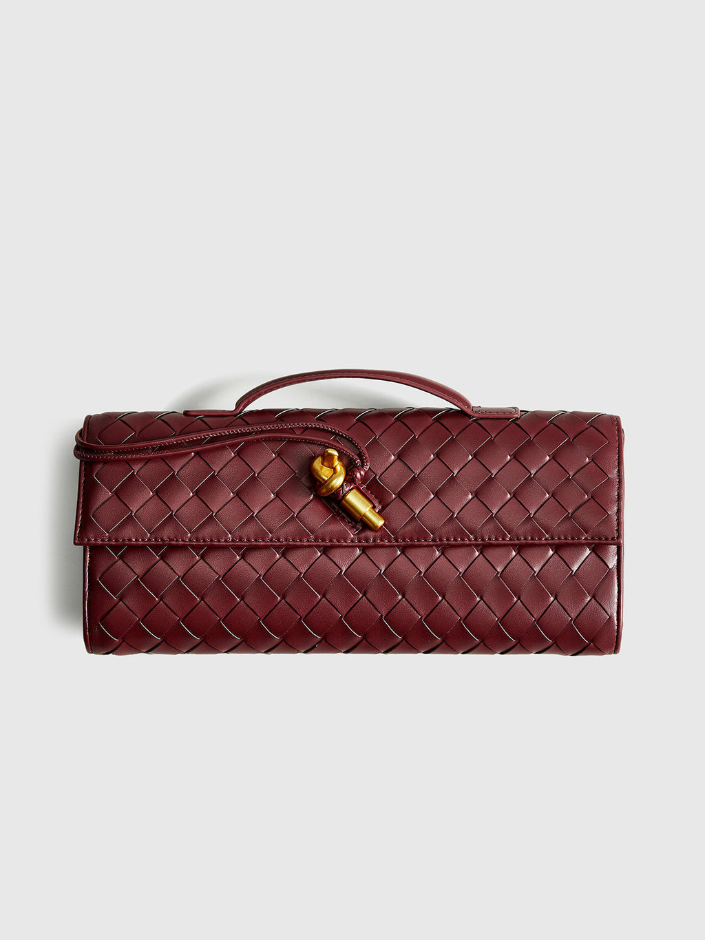 Woven Flap Clutch & Shoulder Bag – Stylish and Versatile Design