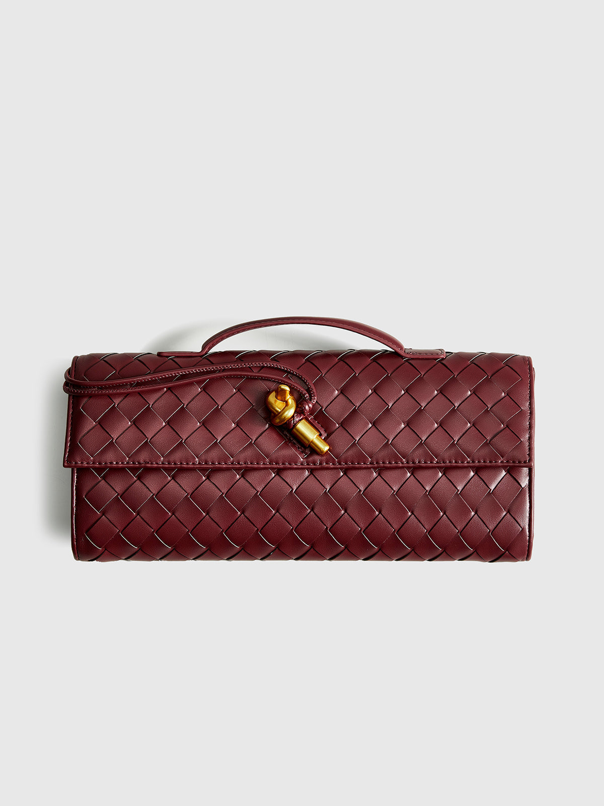 Woven Flap Clutch & Shoulder Bag – Stylish and Versatile Design
