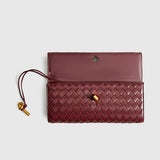Woven Flap Clutch and Shoulder Bag – Versatile Elegant Design