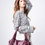 Classic Multi-Pocket Shoulder Bag with Adjustable Strap