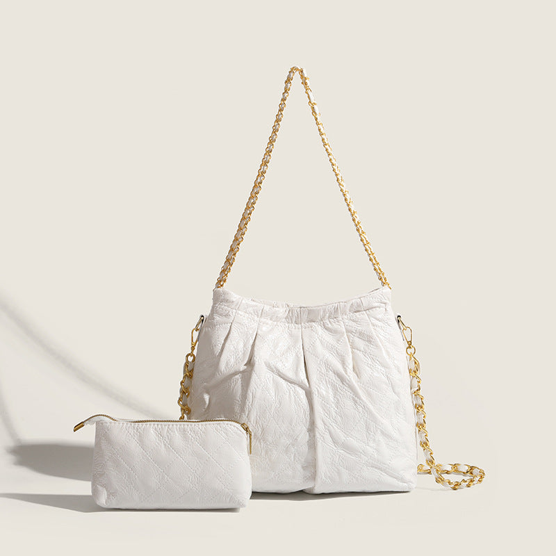 Elegant Quilted Chain Shoulder Bag for Effortless Style