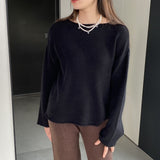 Soft Knit Relaxed Pullover Top