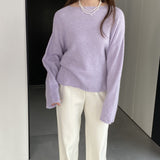 Soft Knit Relaxed Pullover Top