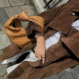 Timeless Double-Breasted Trench Coat with Waist Belt