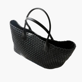 Luxe Woven Tote Bag with Elegant Handcrafted Design