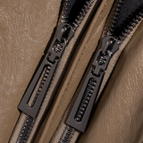 Classic Multi-Pocket Shoulder Bag with Adjustable Strap