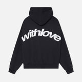 Unisex Oversized Hoodie with Bold “withlove” Back Print