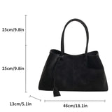 Large Capacity Retro Shoulder Handbag