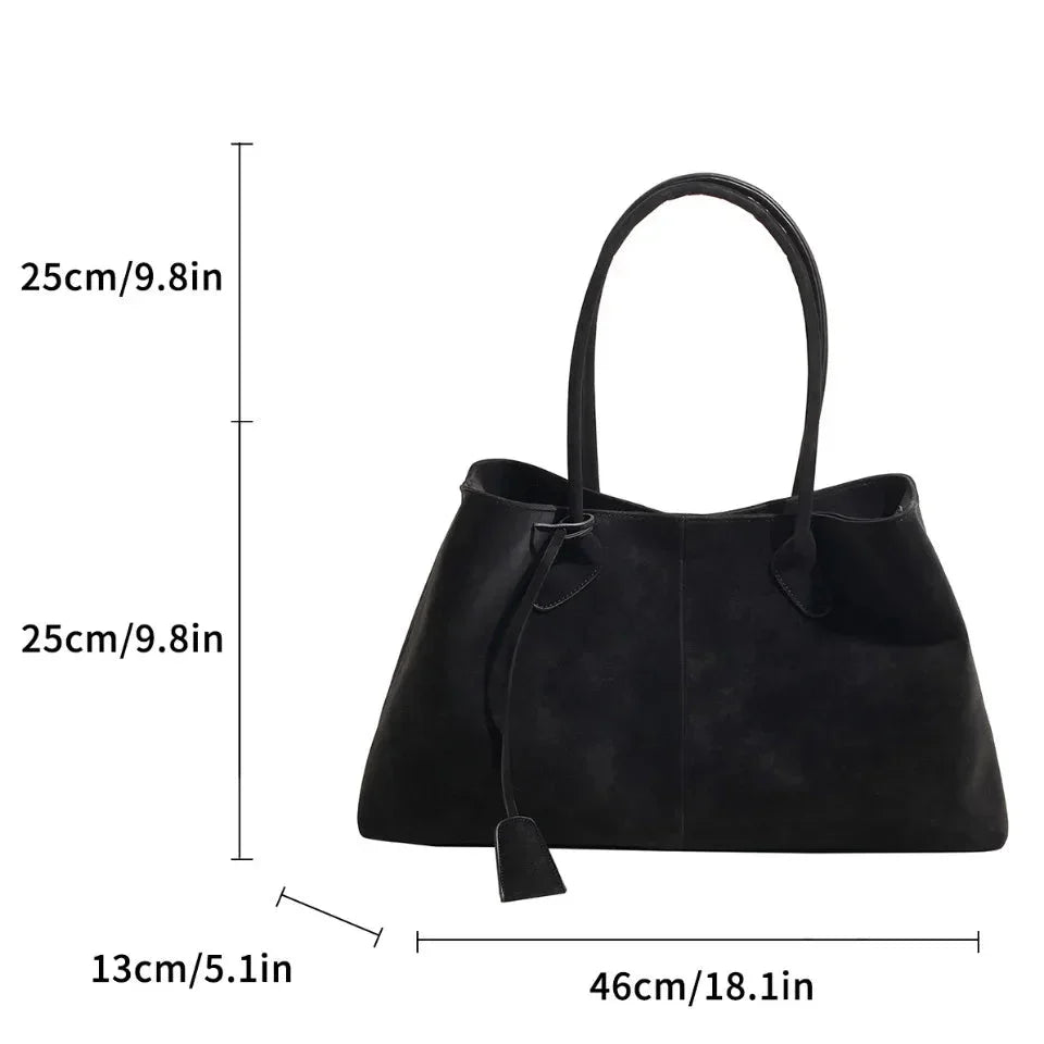 Large Capacity Retro Shoulder Handbag