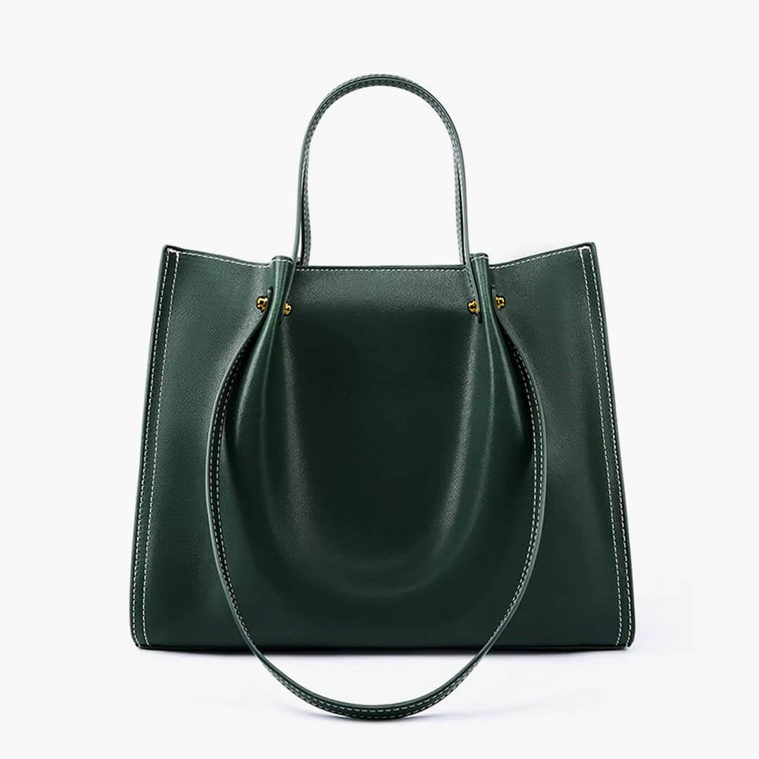 Elegant Vegan Leather Everyday Tote Bag