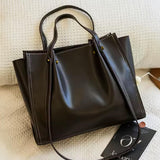 Elegant Vegan Leather Everyday Tote Bag