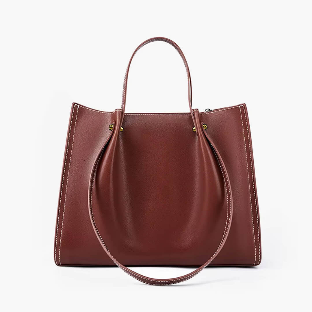Elegant Vegan Leather Everyday Tote Bag